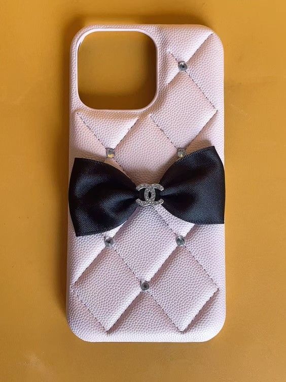 iphone 16 pro max leather case brand new cute fashion bowknot style