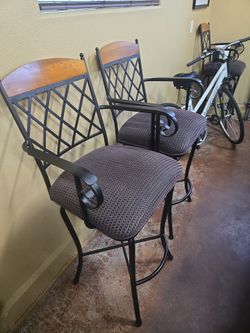 Four barstools for kitchen