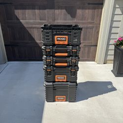 Ridgid Pro Gear Tool Box Set - 5 Pieces