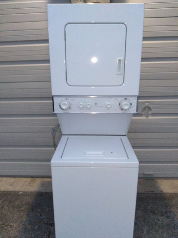 24 INCH BEAUTIFUL COMPACT STACKABLE WASHER DRYER SET PRICE FIRM for