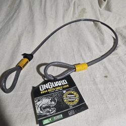 Unguarded Cable Lock New
