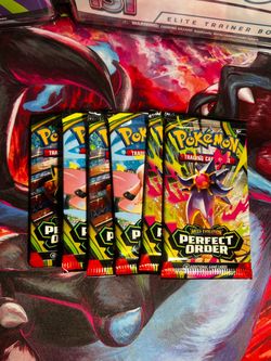 Pokémon Perfect Order Single Packs x6