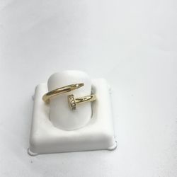 10kt Real Gold Ring For Woman 