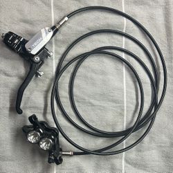 Hope Tech 4 E4 Rear Brake - Silver (Post Mount)