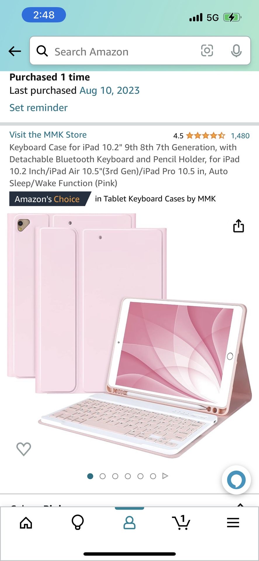 Apple iPad 9th Gen Keyboard Case