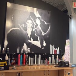 Salon canvas art