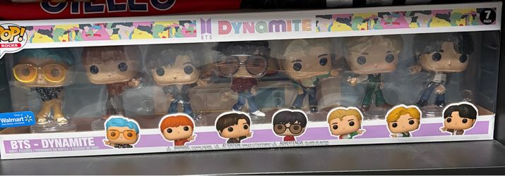 BTS 7 Pack Funko Pops