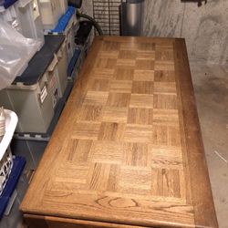 Parquet Style Floor .....”Coffee Table And End Table”