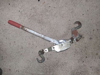 Manual Cable Come-Along Hand Puller lot of 3