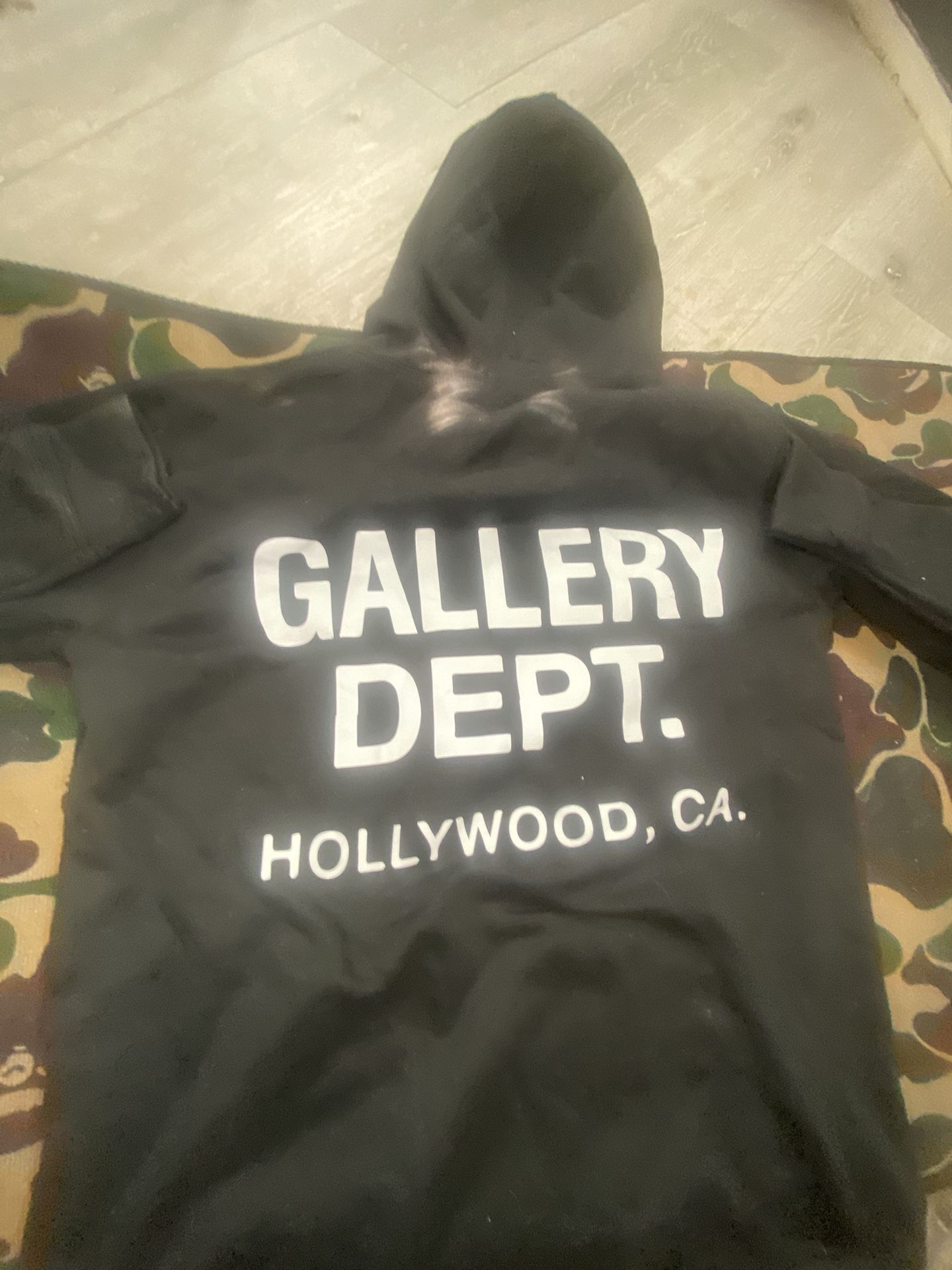 White And Black Gallery Dept Hoodie Size M