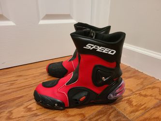 Speed Motorcycle Boots / Mens Size-EU 42