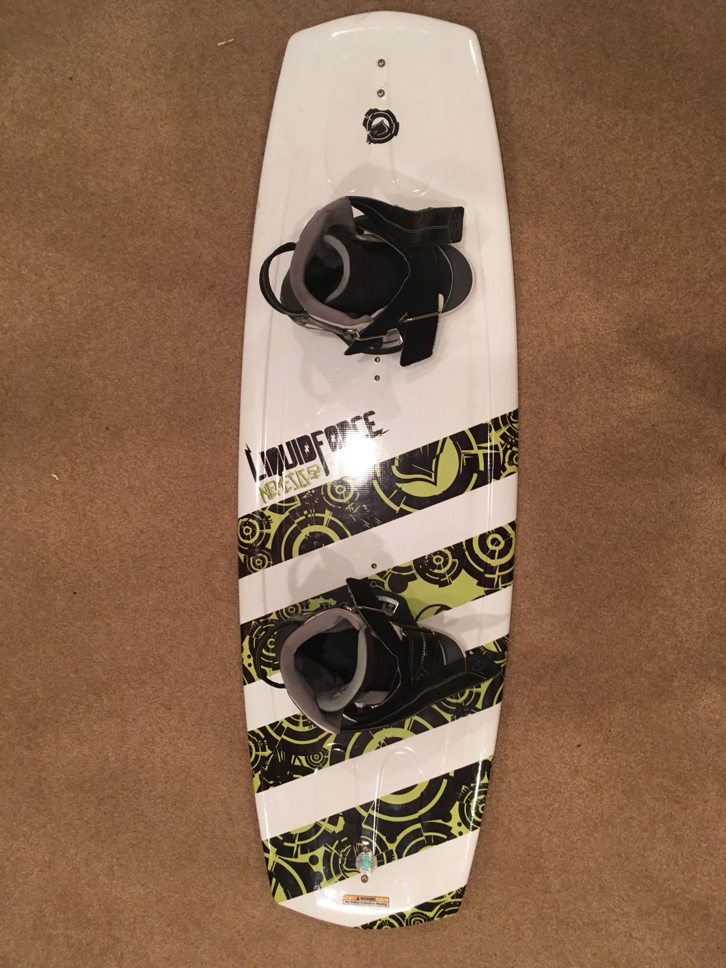 Liquidforce sizes 12T to 15Y wakeboard