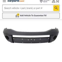 2008 Dodge Ram 2500 Bumper Cover