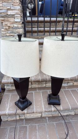 Set of vintage lamps