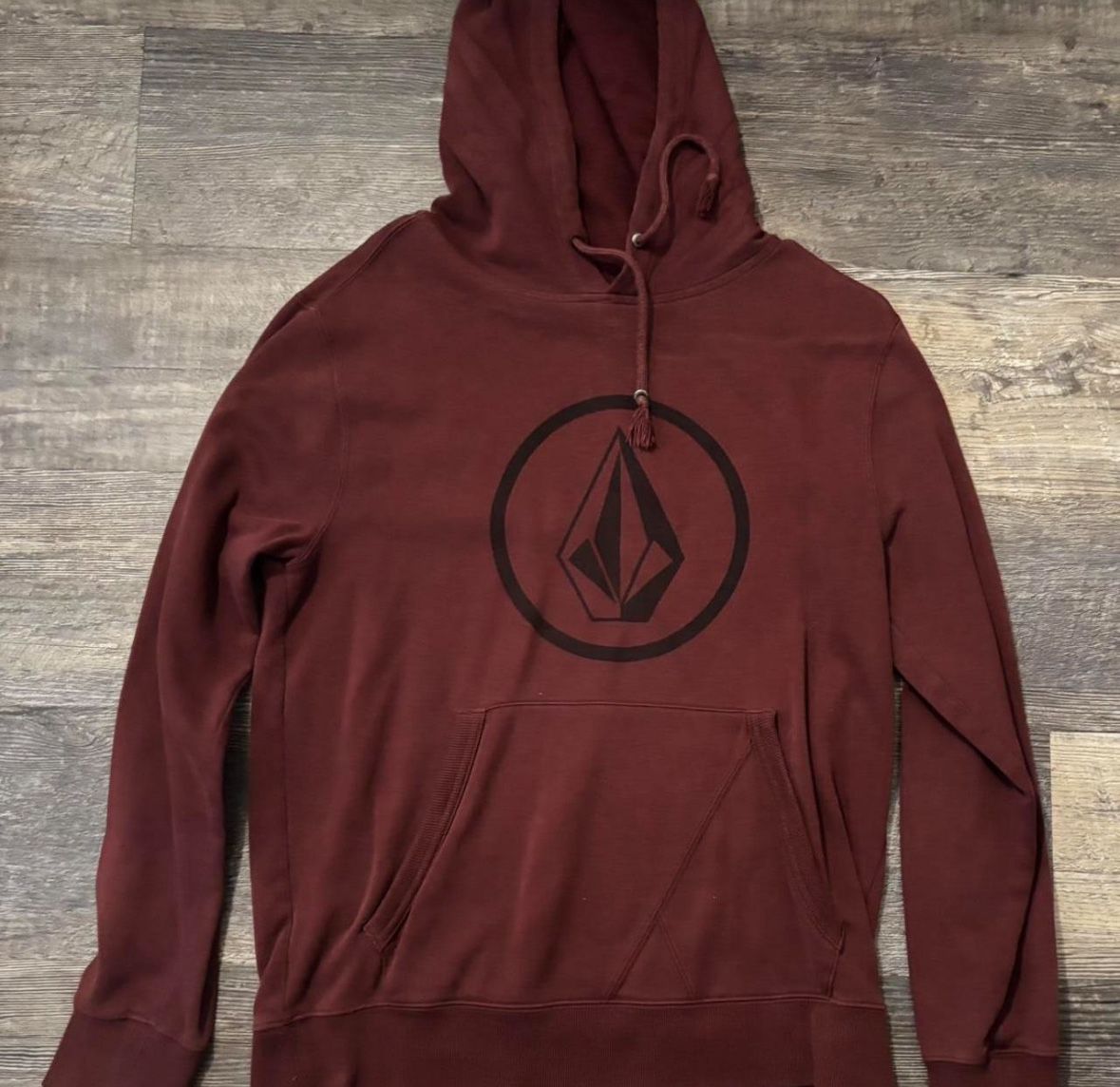 Burgundy Volcom Hoodie