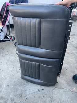 2000 mustang gt back leather seats