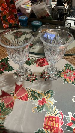 Crystal Candleholders
