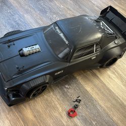 ARRMA 1/7 FELONY 6S BLX Street Bash Muscle Car Roller Chassis Black ARA7617V2T2