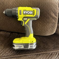 Ryobi One+ Drill And Battery