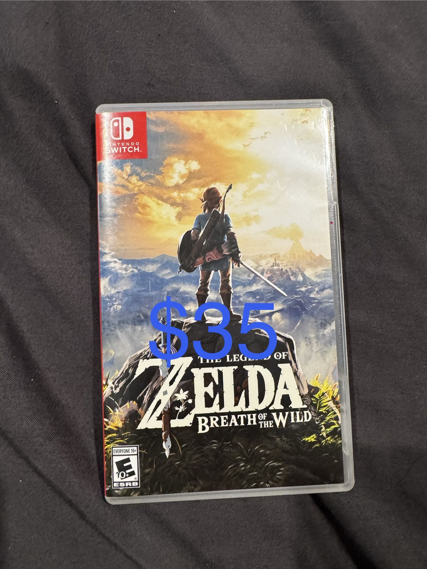 Zelda Breath Of The Wild (Nintendo Switch)