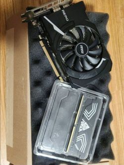 MSI GTX 1650 OC + DDR4 8gb RAM 3000mhz Bundle