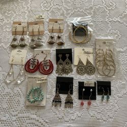 NEW EARRINGS AT $3.50 EACH