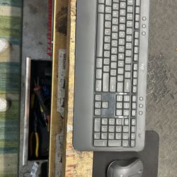 Wireless keyboard and mouse