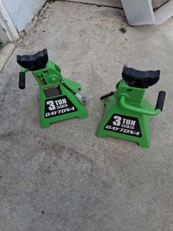 Daytona 3 Ton Heavy Duty Jack Stands Pair