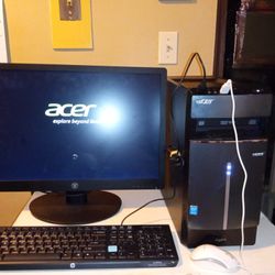 Acer Aspire I5.  4460  3.2 Ghz.   8gb.  1 Tb Windows 10 Pro Wi-Fi 23-in Screen