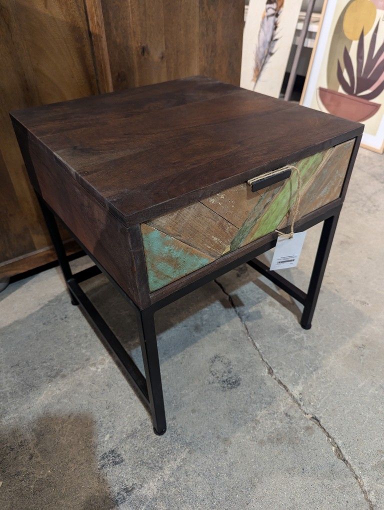 One Drawer Accent Table