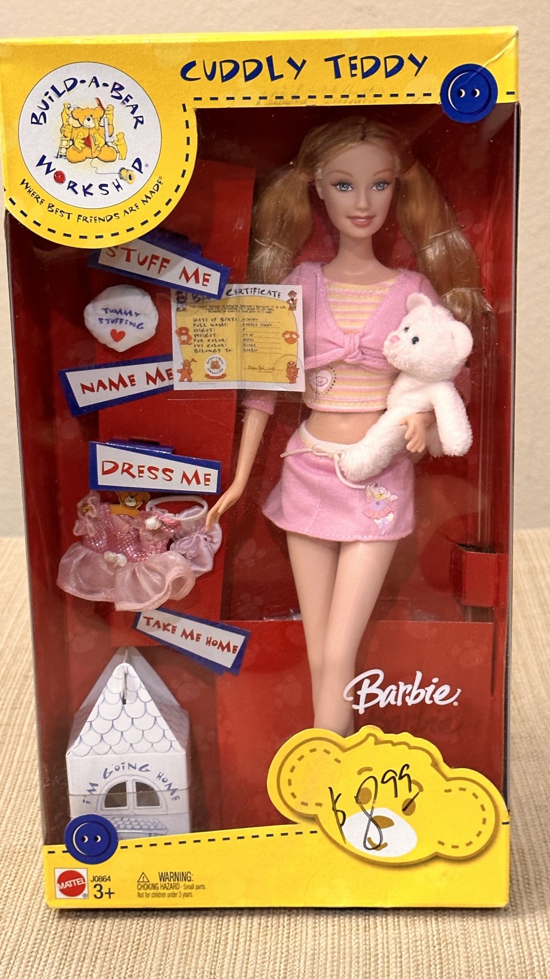 Vintage Barbie Build-a-Bear Workshop Cuddly Teddy (2005)  