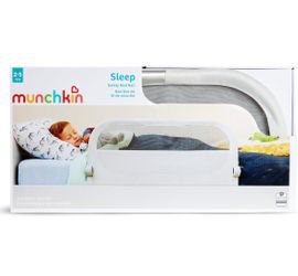 Munchkin Toddler Bed Rail, Fits Twin, Full and Queen Size Mattresses, Grey