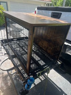 Furniture, style dog cage