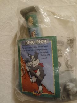 BRAND NEW DIGS DINO PICK TOY,  BOSTON MARKET