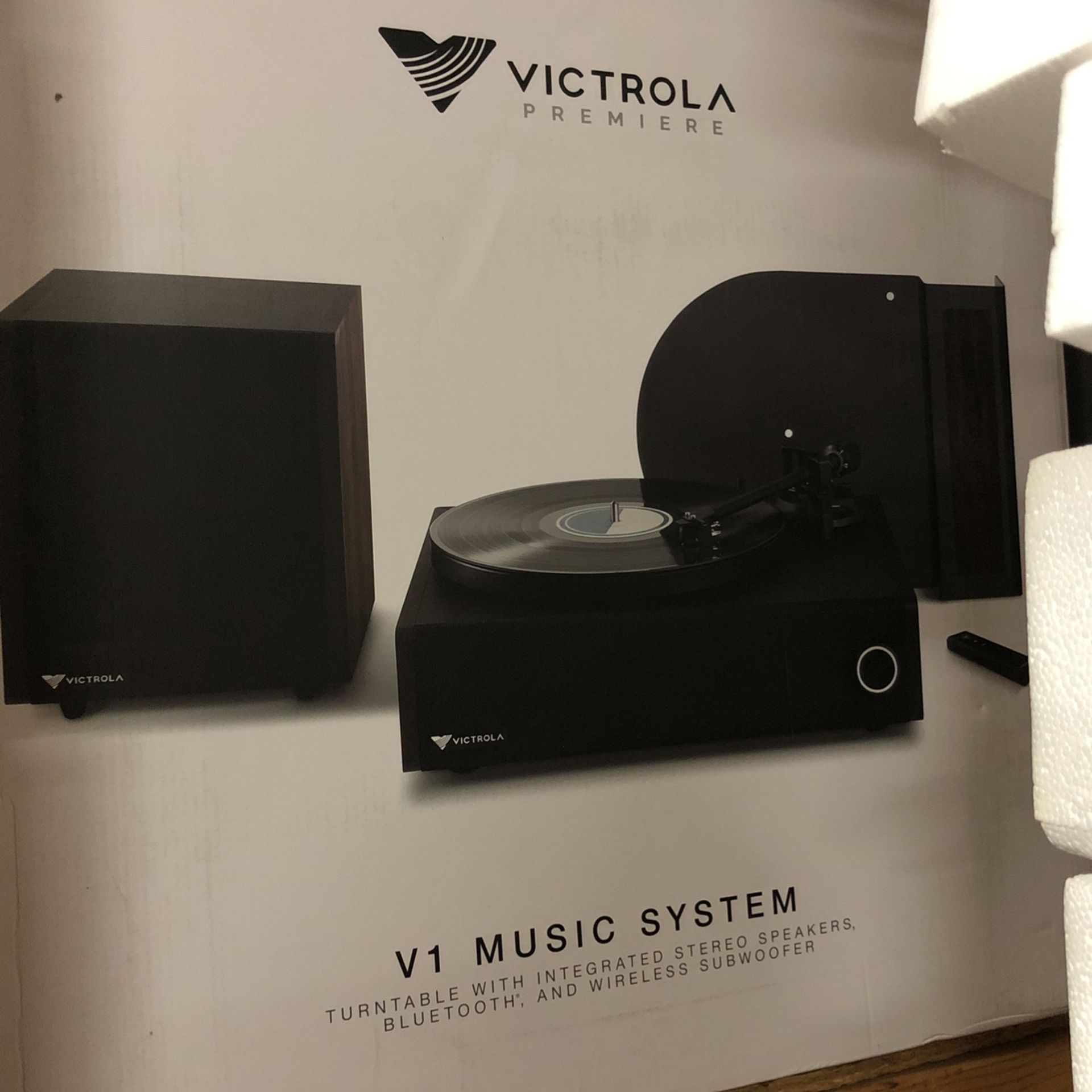 Victrola Premiere V1 Music System - New Open Box