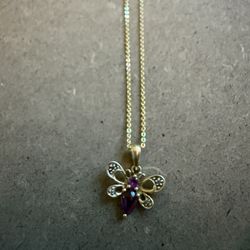 14KT Chain & Pendant 
