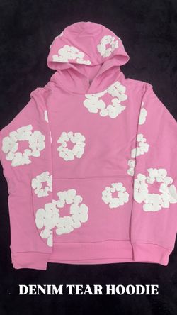 Denim Tears Pink Hoodie