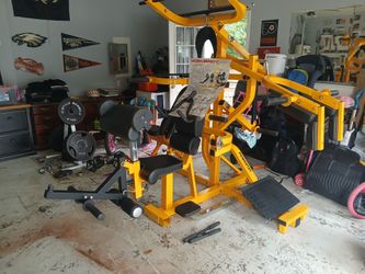 Power tech all in one,  plus 450 steel weights