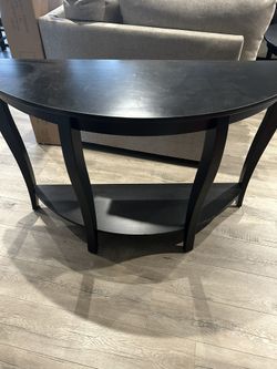 2 Black Tables 