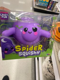 Crazy Fun Spider Squishy Toy