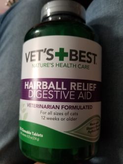 Cats Hairball Relief Tablets