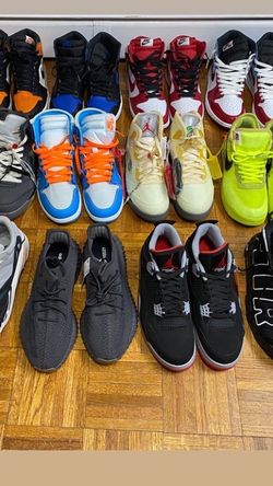 Jordan 1, 3, 4, 5 Off White Yeezy DS Worn