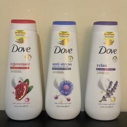 3pack Dove Body Wash