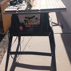 Ryobi Table Saw With Stand