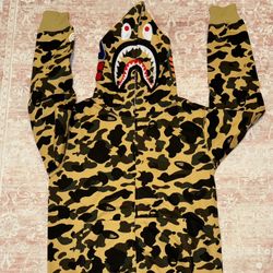 Camo Full Zip Bape Hoodie