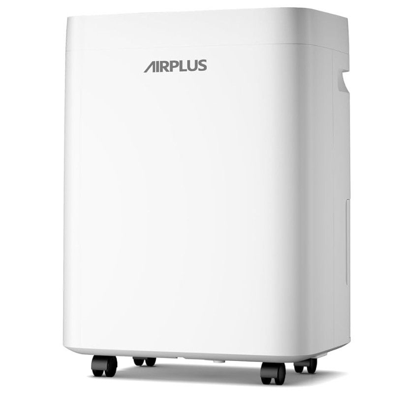 AIRPLUS 5000 Sq.Ft 80 Pint Dehumidifier for Basements,1.3gallon Water Tank,Smart Dehumidifiers for Home,Dehumidifier with Drain Hose for garage,baseme