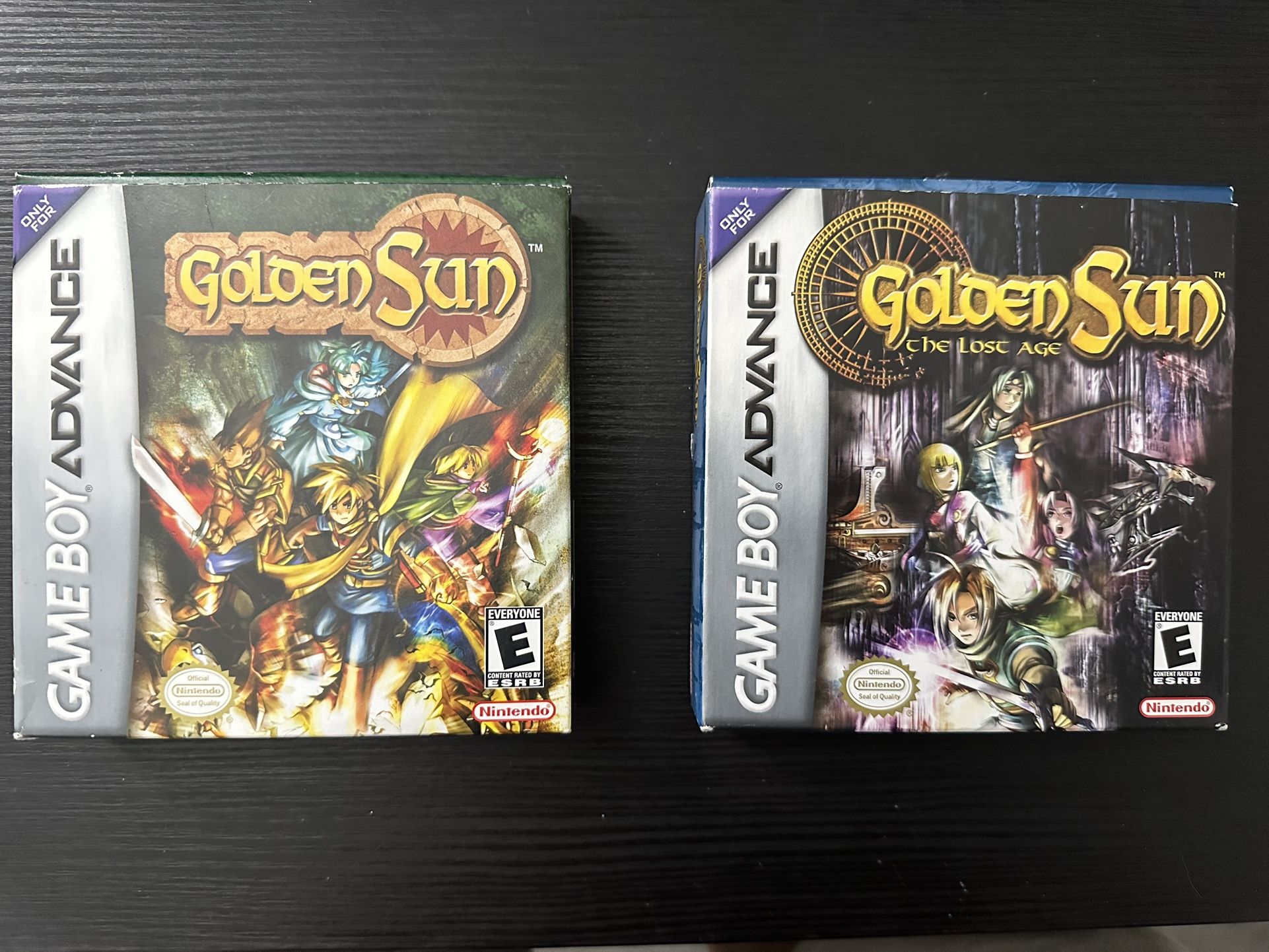 Golden Sun Series Gameboy Advance – Complete in Box with Map