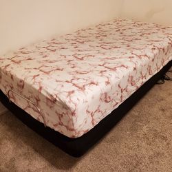 Twin XL Adjustable Bed Frame with Mattress