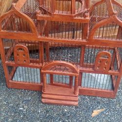 Taj Mahal Bird Cage