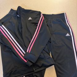 Girls Adidas Tracksuit 